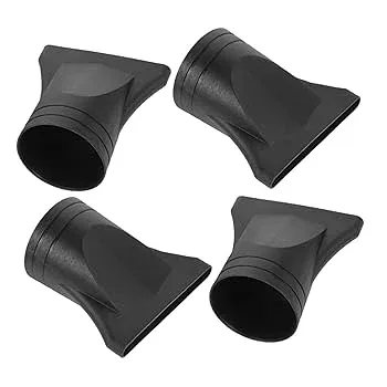 【中古】Ipetboom 4個 の付属品 ノズル ドライヤー部品 ナローコンセントレーターアタッチメント 用アクセサリー ドライヤー部分 プラスチック Black