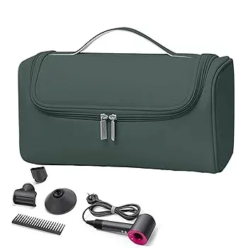 【中古】Jinyilwn ヘアドライヤーバッグ、ヘアドライヤーケース - 美容ツールトラベルバッグ - 防水トラベルオーガナイザー、防塵ポータブルキャリングケ