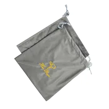 【中古】Healeved 2個 収納袋 ミニ 車用ブロードライヤー コードレス dry bag ブロードライヤーポーチ 巾着袋 ファブリック Grey