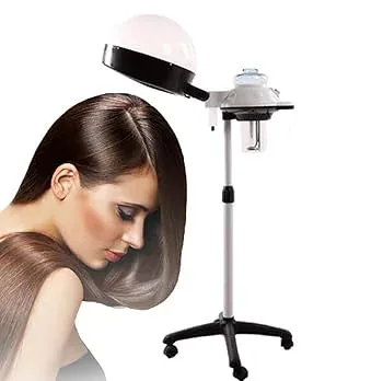 【中古】680ワット スタンディングヘアドライヤーとスチーマー プロフェッショナル ヘアカラープロセッサー アクセルプレートヒーター サロン理容室 家庭