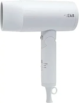【中古】ヘア ドライヤー 大風量 速乾 マイナイオン 冷温 3段階調整 ノズル付き 折り畳み コンパクト 軽量 家庭用 旅行用 PSE認証済 メーカー安心保障(ホ