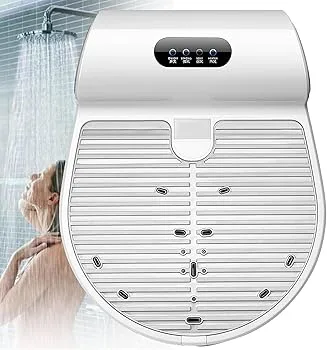 【中古】ボディドライヤー電気フルボディドライヤー、体重計付き防水マイナスイオンボディヘアヒーターブロードライヤー、家庭用バスルーム、ヘルススパ