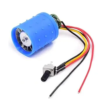 【中古】Jieoto DC 9V 12V 24V 100,000 Rpm マイクロブラシレスダクトファンアルミインペラヘアドライヤー超高速モーター(7V-24V)