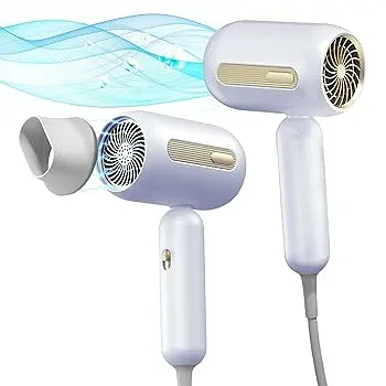 【中古】sumiren ドライヤー【高速ブラシレスモーター NTC温度制御システム 青色LED 2億高濃度マイナスイオン】 大風量 超速乾 ヘアドライヤー 冷熱温風