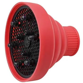 【中古】WOONEKY 自宅/サロンでの使用に適した旅行用ヘアドライヤーディフューザーアタッチメントシリコン風防