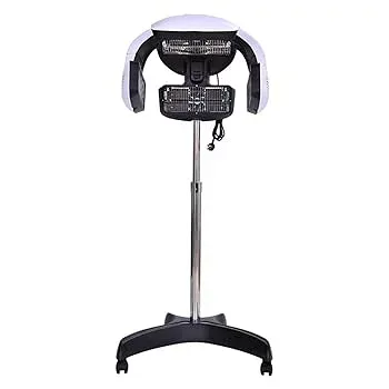 【中古】ZCBYBT サロン理髪ステーションスパのための専門の床立ちヘアカバードライヤープロセッサ温度パーマカラーヒーター