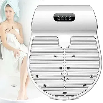 【中古】体重計付きボディヘアドライヤー、シャワー後のバスルームボディドライヤー、重力センサー付きマイナスイオンボディヒーターブロードライヤー、
