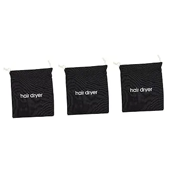 【中古】Gogogmee 3個 収納袋 髪用の保存袋 オーガナイザーバッグ バスルーム用収納袋 dry bag トートバッグ 収納ポーチ トラベルバッグ ファブリック Bl