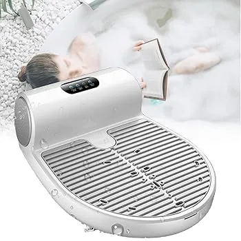 【中古】ボディドライヤー、1350W バスルーム全身ドライヤー、マイナスイオン全身ドライヤー、急速空気乾燥、暖房および冷房風、防水、計量スケール付き