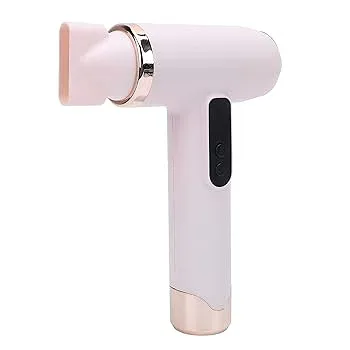 【中古】旅行用コードレスヘアドライヤー、200W 15000mAh USB充電式ヘアドライヤー、3スピード&3温度調整機能、RV用ポータブルヘアドライヤー (ローズエ