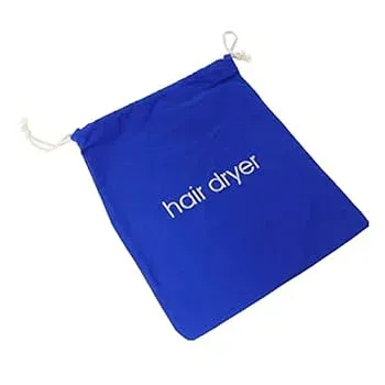 【中古】Healvian 1個 収納袋 旅行用バックパック 旅行バックパック 黒のトイレタリーバッグ スポーツジムバッグ 巾着袋 実用的な収納ポーチ バッグ Blue