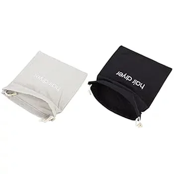 【中古】Healeved 2個 収納袋 化粧品バッグ 旅行用 バッグ ホルダー トートバッグ トラベルケース 実用的なバッグ ファブリック