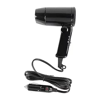 【中古】"Abbraccia" ヘアドライヤー ヘアドライヤー 女性、男性、車用 ポータブルヘアドライヤー カースタイリング ヘアドライヤー 旅行用