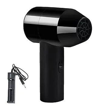 【中古】コードレスヘアドライヤー、充電式ヘアドライヤー,コードレスポータブルブロードライヤー充電式 - 速乾性ワイヤレスヘアドライヤー低ノイズ絵画