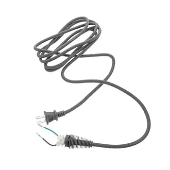 【中古】LIFKOME 電源コード の交換部品 の付属品 の電源ケーブル交換 交換コード 交換用プラグ 金属 Black