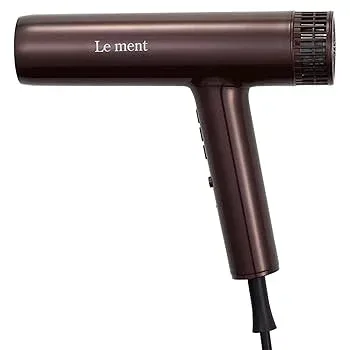 【中古】【未使用】Le ment (ルメント) イオンケアドライヤー マイナスイオン 大風量 速乾 ヒートコントロール 風量調節 温度調節