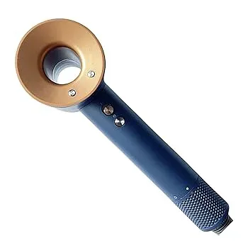 【中古】【未使用】ヘアドライヤーのケースカバーソフトなシリコーンゲル ポータブル 送風機用スキンカバー 超音速ヘアドライヤー用 青色