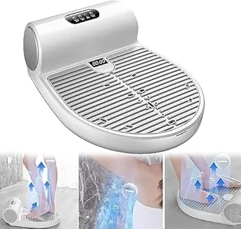 【中古】【未使用】ボディドライヤー、1350ワットバスルーム全身ドライヤー、防水ボディドライヤー、体重計付きマイナスイオン全身ドライヤー、急速空気乾燥、加熱