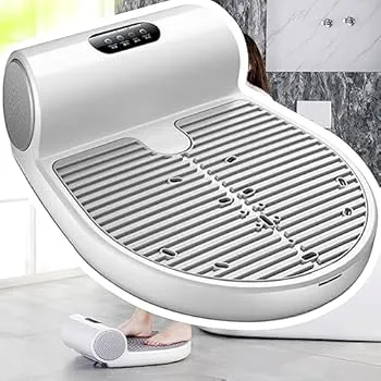 【中古】【未使用】シャワー後の全身ドライヤー、バスルーム/ホテル用マイナスイオンボディヒーターブロードライヤー、足タッチパネル乾燥機、ボディケアドライヤー