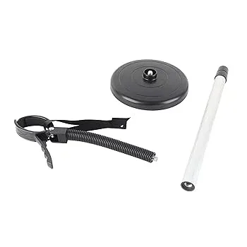 【中古】【未使用】柔軟なネックにより、調節可能な高さと安定したベースを備えたデザインのヘアドライヤースタンド女性ペット送風機ホルダー