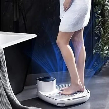【中古】【未使用】ボディドライヤー、重力センサー付きボディヘアドライヤー、自然温風&冷風、全身防水ブロードライヤーペットドライ、足裏タッチパネル乾燥機