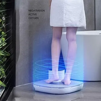 【中古】【未使用】ボディドライヤー、重力センサー付き防水ボディヘアドライヤー、マイナスイオンボディヒーターブロードライヤー、オールラウンド速乾、バスルー