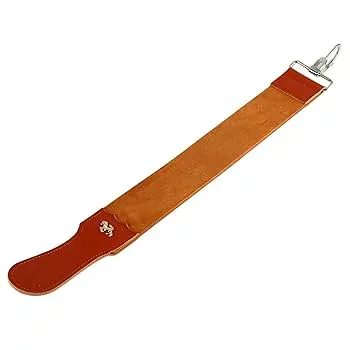 【中古】【未使用】ストレートカミソリストラップストラップ、レザー研磨ストラップ、折りたたみナイフシェービングベルト、理髪店での使用に最適