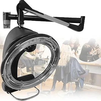 【中古】【未使用】1200Wプロフェッショナルヘアドライヤーヒーター、ヘアサロンカラープロセッサー、スタイリングフードヘアドライヤー、ヘアサロンまたは自宅のヘ