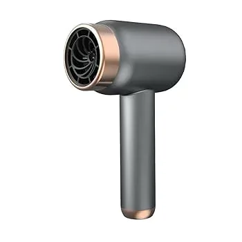 【中古】【未使用】携帯便利な充電式ドライヤー 三段階調整の熱風でアウトドア/キャンプ/ビーチでも使える コードレスで低騒音 コードレス&USB充電式 軽量・コンパ