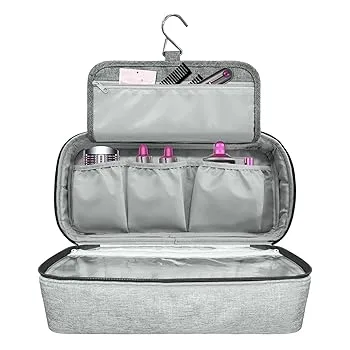 【中古】【未使用】Generic ヘアドライヤーオーガナイザーバッグ、ブロードライヤートラベルケース | ヘアドライヤーハンドル付きヘアブロードライヤーケース,ジム