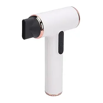 【中古】【未使用】旅行用200Wコードレスヘアドライヤー、ポータブルミニブロードライヤーUSB C充電式、デジタルスクリーン付き、3つの風速と3つの温度、ブラシ付き