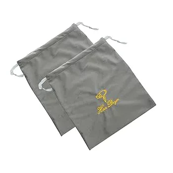 【中古】【未使用】PAMINGONO ヘアドライヤーキャリーケース ソフトファブリック収納バッグ 巾着ヘアブロワーオーガナイザー 旅行に便利 自宅 ホテル用 2個