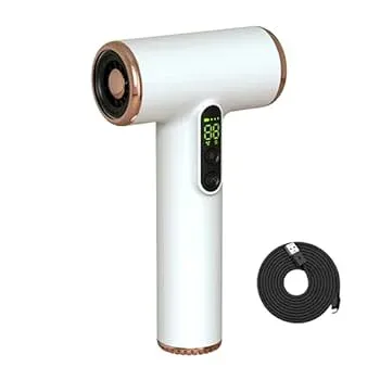 【中古】【未使用】Xuanxi コードレスヘアドライヤー 充電式バッテリー ヘアドライヤー 低熱 ヘアケア ブロードライヤー ポータブルヘアドライヤー キャンプ用
