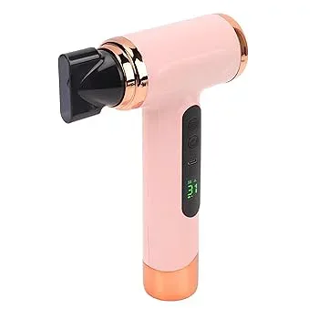 【中古】【未使用】高速ヘアドライヤー、15000mAhバッテリー付きUSB充電式コードレスブロードライヤー、旅行寮用200W温冷ブロードライヤー (米国プラグ)