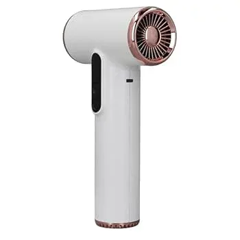 【中古】【未使用】USB充電式ヘアドライヤー、ノズル付きコードレスヘアドライヤー、15600mAhリチウム電池内蔵、速乾性、寮、屋外旅行用 (米国プラグ)