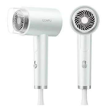 【中古】【未使用】CONFU ドライヤー 1200W 折り畳み式 ヘアドライヤー大風量 速乾 3段階調節 静音 マイナスイオン ヘアケア 過熱保護 軽量 速乾 携帯ドライヤ ー家