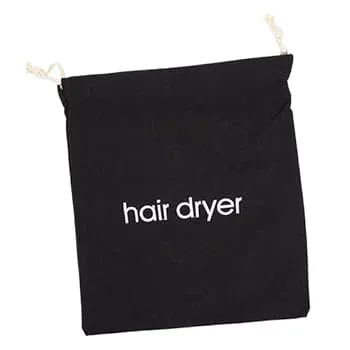 【中古】【未使用】ADOCARN 収納袋 用トラベルバッグ ミニ ホルダー フライヤー 財布 dry bag ドライヤー巾着ポーチ ホテルの バッグ ファブリック Black