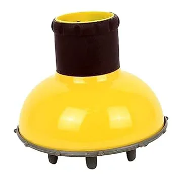 【中古】【未使用】FOMIYES ディフューザー 旅行用 ブラシ ボリュームアップ ヘアスタイリングディフューザー Yellow