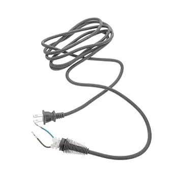【中古】【未使用】KESYOO 電源コード スペアケーブル スペアパワーコード スペアワイヤー コード修理キット Black 金属