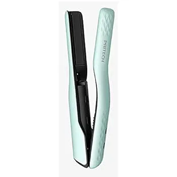 【中古】【未使用】ワイヤレスミニストレートヘアアイロン、ポータブル/USB充電式ストレートヘアストレート、乾湿両方での高速加熱、家庭/旅行に最適
