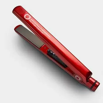 【中古】【未使用】Agetuya アゲツヤ チタニウム ストレート ヘアアイロン プロ ヴィヴィット レッド220℃実現 | プロ仕様 カール もできる 2way ラウンドヘッド 前