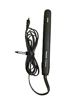 【中古】【未使用】パナソニック ストレートアイロン ナノケア プロモデル EH-HSOEK ブラック