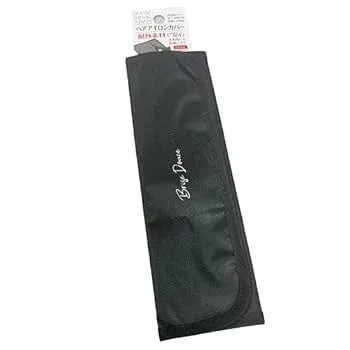 【中古】【未使用】ヘアアイロンの収納に便利 持ち運び ヘアアイロンケース(ヘアアイロンケース ブラック(耐熱))