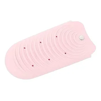 【中古】【未使用】Healvian ヘアカーラー断熱カバー カーラーホルダー ホットヘアツールマット ストレートヘアアイロン収納オーガナイザー 断熱ポーチ ストレート