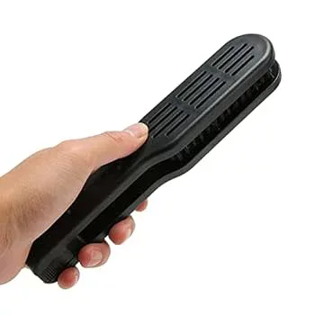 【中古】【未使用】Nutriess ストレートヘアアイロンコームナイロン繊維両面ブラシが静電気を防ぎ、ストレートヘアスタイルを滑らかにし、使いやすい
