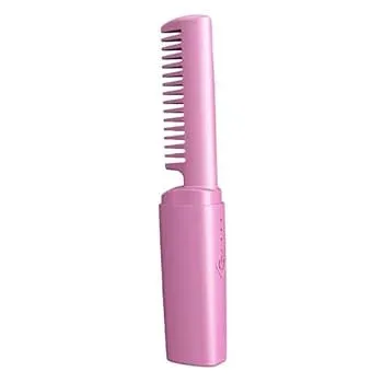 【中古】【未使用】Kokiya 2x コードレスヘアアイロンブラシ加熱ヘアアイロンコーム多機能 USB 充電充電式ホットコーム女性用