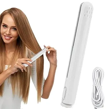 【中古】【未使用】Minis 両用ヘアアイロン、2 in 1 ヘアストレートナーとカーラー、トラベルヘアアイロンストレートナー、ポータブルトラベルカーリングワンド、家