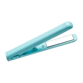 【中古】【未使用】フラットアイロンヘアアイロン、セラミックストレートヘアアイロン、ポータブルヘアアイロンとカーラー2 in 1、髪用フラットカーラー、友人、家