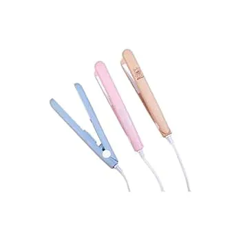 【中古】【未使用】ヘアアイロン ミニ 前髪 持ち運び 濡れた髪 カール 傷まない 軽量 持ち歩き モッズヘア 旅行 痛まない 人気 携帯用 くせ毛伸ばし 外ハネ トラベ