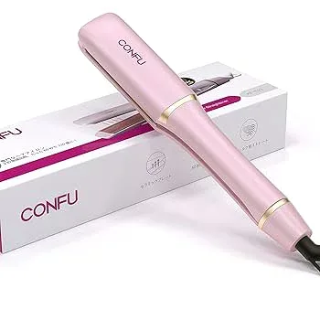 【中古】CONFU ヘアアイロン ストレート 38mm ストレートヘア ワイヤレス ヘアアイロン 持ち運び 3段階温度調整 MAX210°